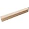 Ekena Millwork 4in. W x 4in. H x 36in. L Pescadero Woodgrain TimberThane Rafter Tail, Primed Tan RFTUR04X04X36PECRCPR - alternate 2